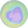 Antarctic Ozone 2001-10-04